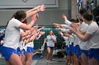 Senior Day  Swimming & Diving Senior Day 2024. - Photo by Keith Nordstrom : Wheaton, Swimming